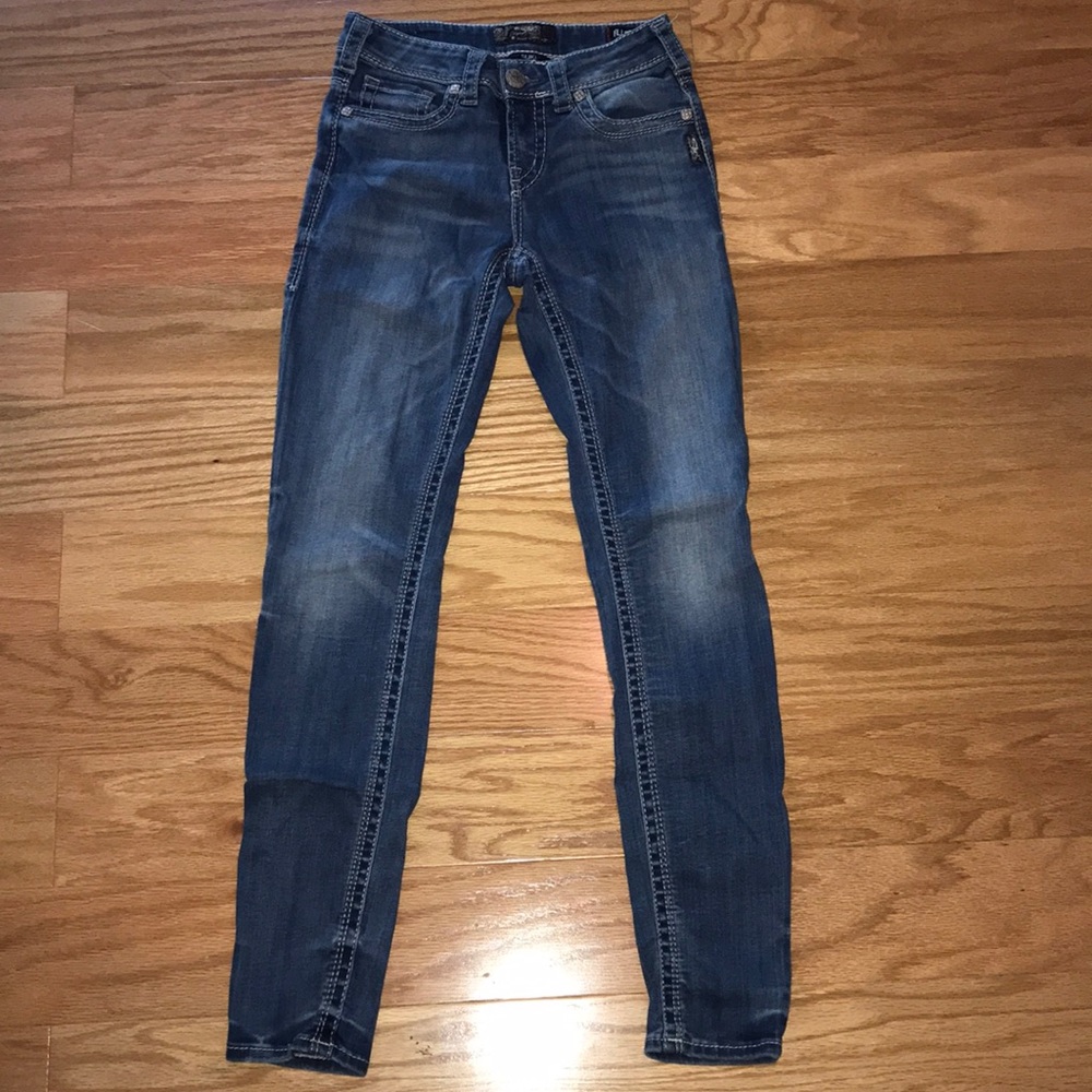 Silver Jeans Suki Super Skinny Mid Jeans 26x31